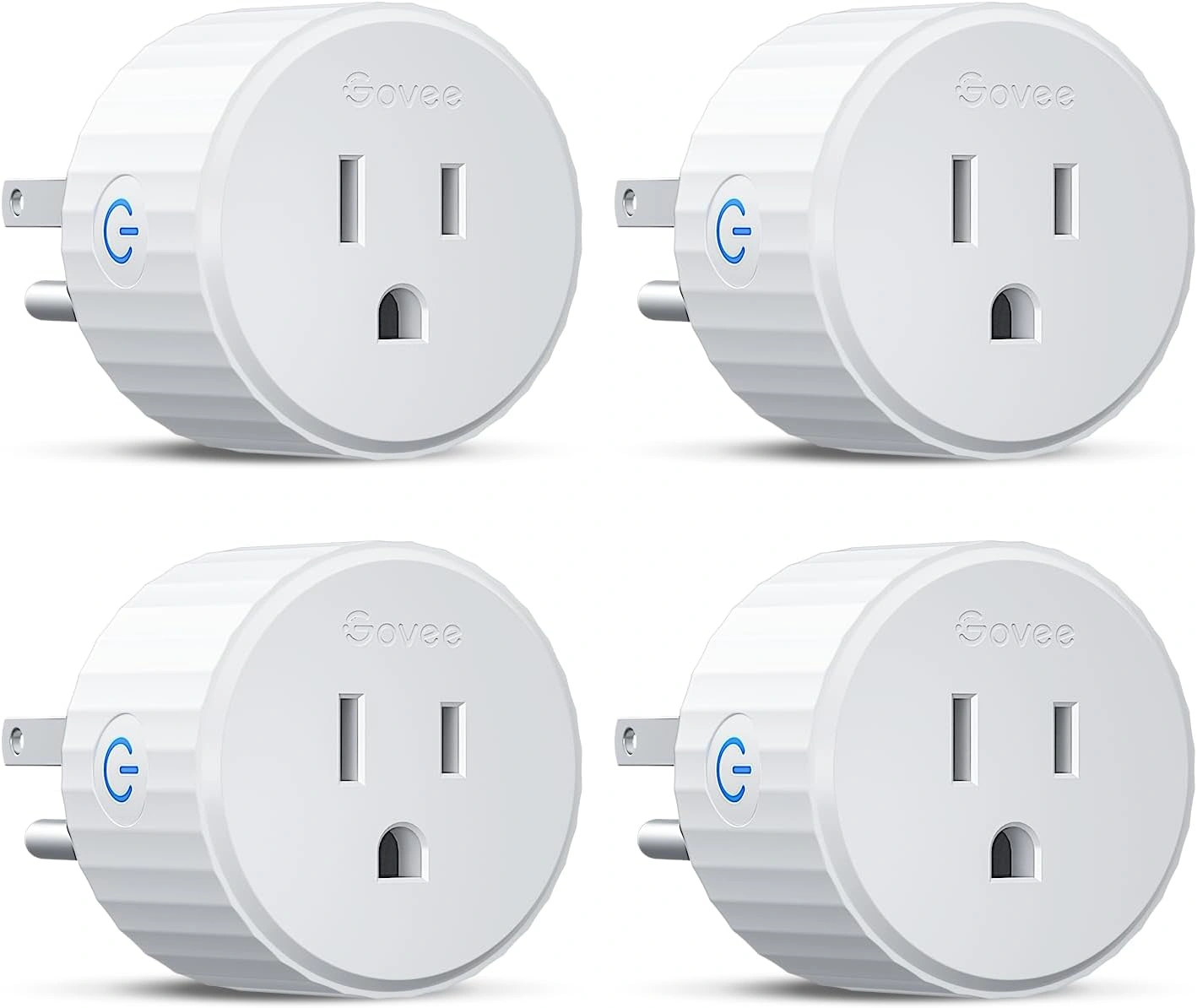 Govee Smart Plug 4-Pack, WiFi Plugs Work with Alexa & Google Assistant